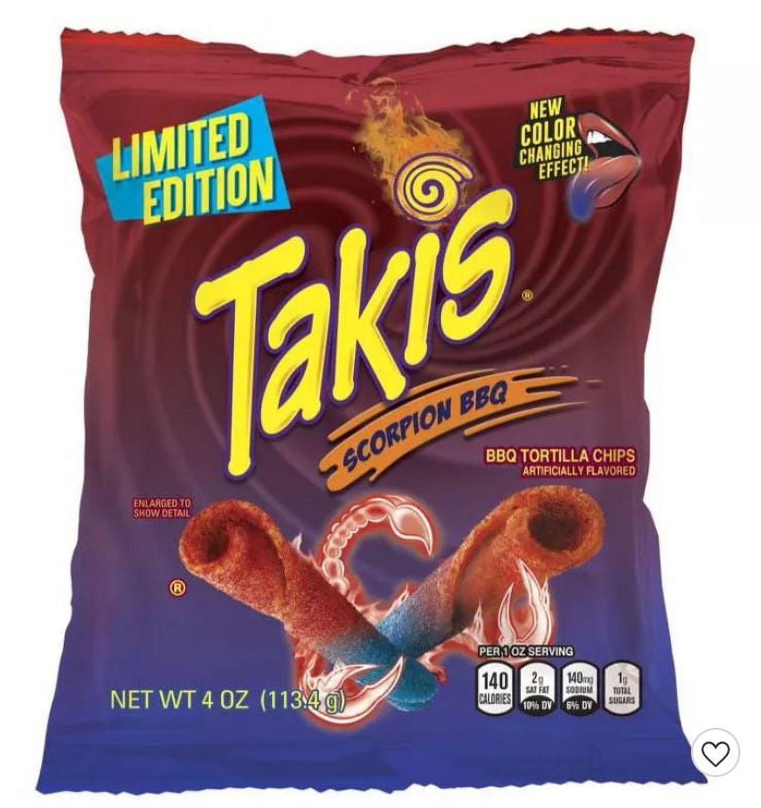 Color changing cheap takis