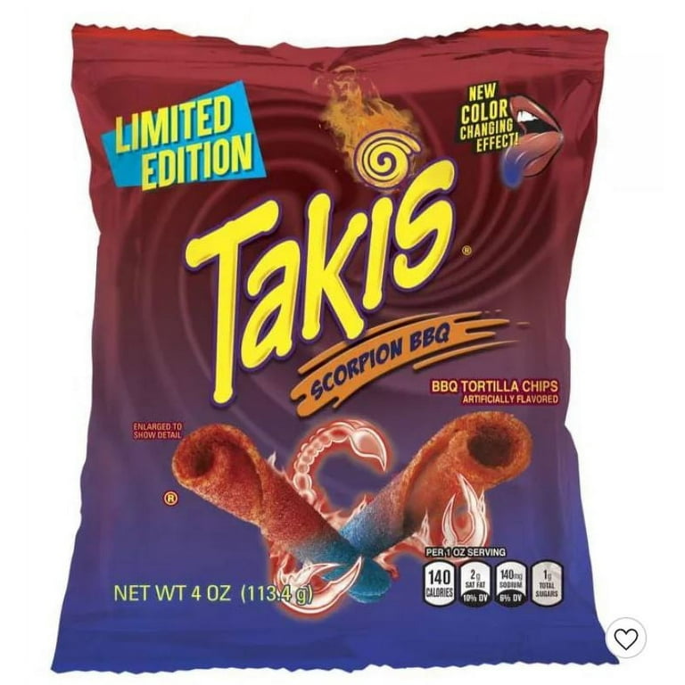 Scorpion bbq takis deals