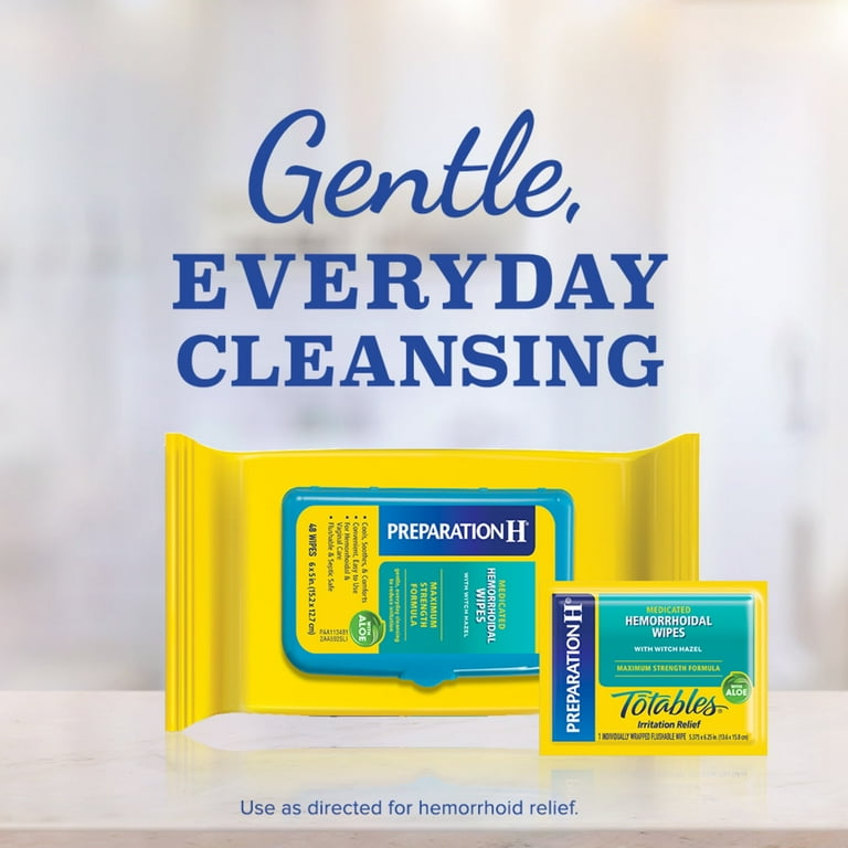 Preparation H Hemorrhoidal Cream With Aloe, 0.9 Oz, Pain Relief