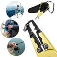 thumbnail image 2 of MOMOJIA Aluminum Fishing Pliers Braided Fishing Line Cutter Hook Remover Rings Opener Fishing Multitool with Sheath and Lanyard, 2 of 9