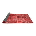 thumbnail image 2 of Ahgly Company Indoor Square Patchwork Red Transitional Area Rugs, 6' Square, 2 of 4