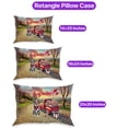 thumbnail image 3 of Be My Valentine's Australian Shepherd Truck Full of Love Flower Balloon Pillowcase Double Sided Aussie Dog Lover Gifts Pillow Case Covers - 02029, 3 of 3
