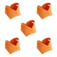 thumbnail image 1 of 5 Inch Small Window Planter Nonwoven Fabric Colorful Grow Bags Nursery Pots Mini Garden Flower Pot with Handle 4 Pack, 1 of 21