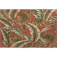 thumbnail image 2 of Addison Rugs Mayfield Washable Tropical Leaves Spice Rectangle Rug, 1'8" x 2'6", 2 of 5