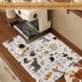 thumbnail image 4 of Farm Animals Cow Pig Placemats Set of 6 Place Mats for Kitchen Table Washable Farmhouse Linen Table Mats Dining Decoration 12x18 Inch, 4 of 6
