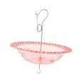 thumbnail image 2 of Kuntesetty Bird Feeder Birdhouse Decorative Unique Design Supplies Wind Holder Feeding Dish Red, 2 of 9