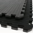 thumbnail image 2 of FlooringInc 7/8" Thick Tatami Excersise, Yoga, Fintness & MMA Mats, 8 Tiles, 3'x3', 72 sqft, Black/Gray, 2 of 6