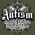 thumbnail image 3 of CafePress - Autism Tribal 2 Dark T Shirt - Men's Classic Graphic Cotton T-Shirt, 3 of 4