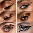 thumbnail image 3 of FOCALLURE Waterproof Black Matte Eyeliner,Quick-dry Liquid Ink Liner,Easy to Draw a Fine Eyeliner with Flexible Tip,Long Lasting Eye Liners Make Up, 3 of 7