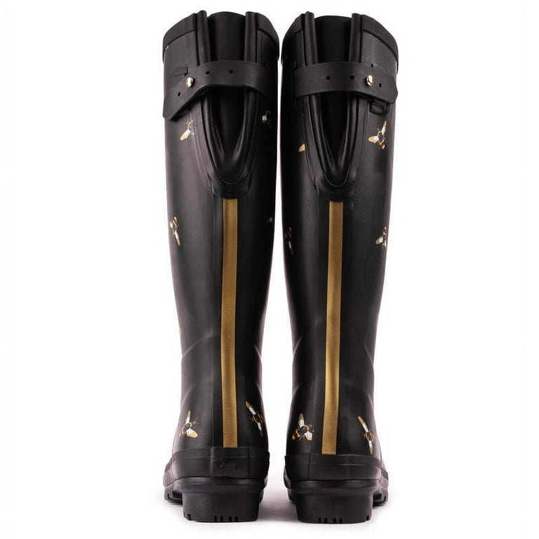 Joules gold bee wellies sales