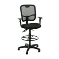 thumbnail image 3 of OFM 130-AA3-DK-A04 Mesh Comfort Series Ergonomic Task Chair With Arms and Drafting Kit, Navy, 3 of 5