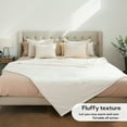 thumbnail image 5 of SUNNY HEAT Heated Electric Blanket Full Size72"x84" Soft Flannel & Cotton, 10 Heating Levels & 1-12 Hours Auto Off, White, 5 of 5