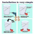 thumbnail image 5 of 16 Pack Automatic Chicken Waterer S Poultry Waterers Poultry Water Feeder Chicken Water S Wit, 5 of 5