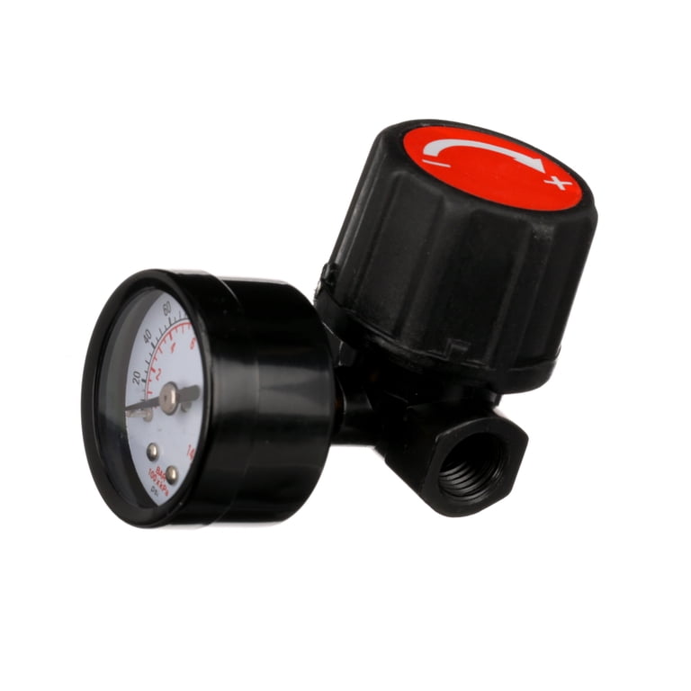AR-01 Non-Diaphragm Air Regulator & Fittings Bundle - For Air Tools, Spray Guns, Workshop