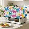 thumbnail image 2 of TSOVTHRID Colorful Watercolor Butterfly Print Microwave Dust Cover Oil-Proof Countertop Convection Oven Cover Smart Oven Protector for Kitchen Decor and Accessories, 18.25"W x 14.5"D x 11"H, S, 2 of 7