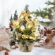 thumbnail image 5 of Decoraciones Del Árbol de Navidad Mini Árbol de Navidad en Peluche Decoración Del Árbol de Navidad Blanco, Pequeño Árbol de Navidad de Escritorio de la Decoración Cifrada, 5 of 6