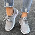 thumbnail image 5 of Women's Breathable Knit Mesh Running Sneakers Fashion On Platform Casual Sports Shoes For Walking Jogging Gym Workout, 5 of 9