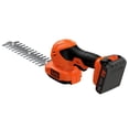 thumbnail image 2 of Cortadora de setos recíproca BLACK+DECKER, 20 V, máx. 3/8 pulgadas, 2 of 8