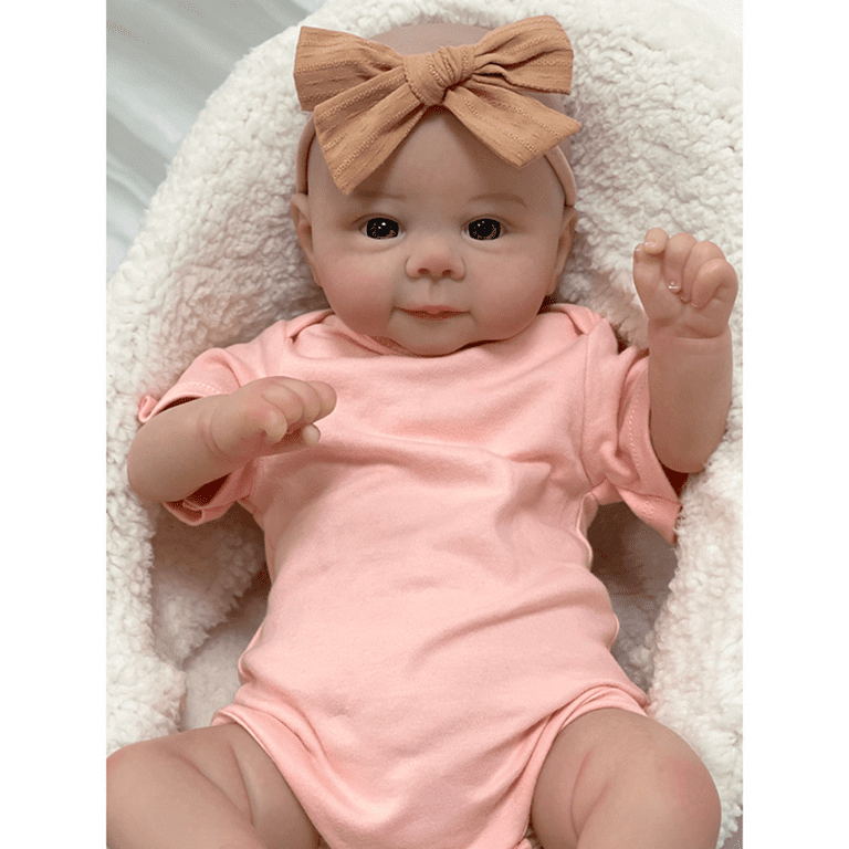 Lovely Real Reborn Baby Dolls 19 inch 48cm Lifelike Newborn Baby Dolls  Realistic Looking Baby Doll Toy Gift