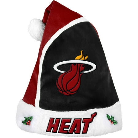 Forever Collectibles NBA 2015 Santa Hat, Miami Heat