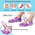 thumbnail image 6 of JOINFREE Women Adjustable Rubber Sole Furry Indoor Outdoor Slippers, 6 of 10
