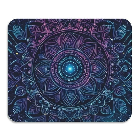 

ALAZA Dish Drying Mat for Kitchen Ethnic Mandala Beautiful Counter Absorbent Draining Pad 15.7 x11.8