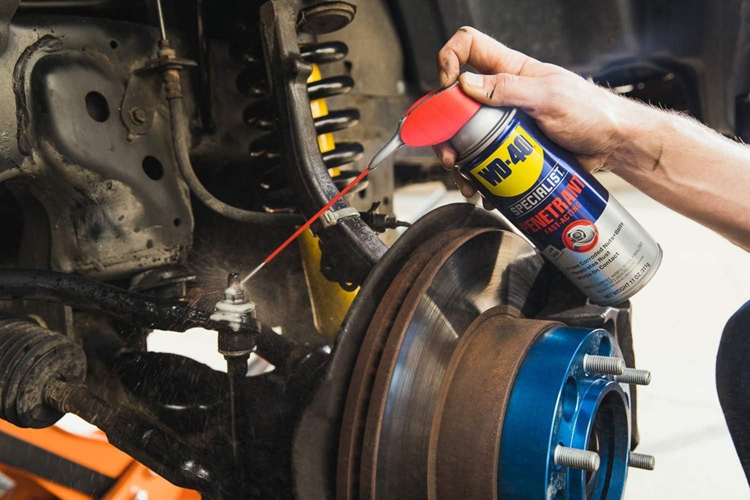 Vaporisateur pénétrant WD-40 antirouille Specialist avec practico-tube permanente 311 gr Pénètre dans les pièces grippées