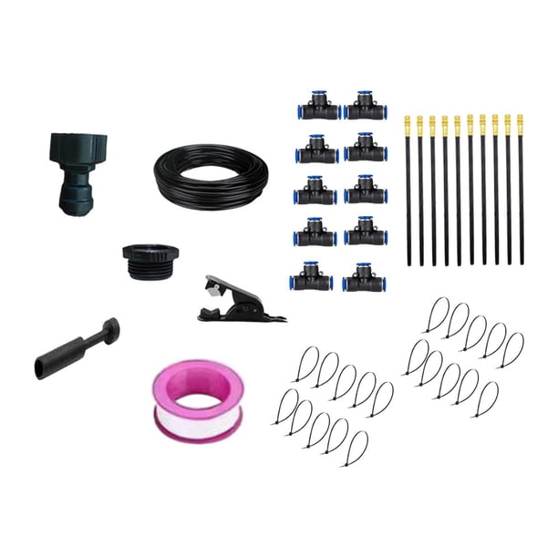 Kit de Riego Automático perfecl Manguera de polietileno 10 m Ajustable 360 grados