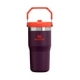 thumbnail image 1 of TERMO ICEFLOW FLIP STRAW 20oz PLUM MARCA STANLEY, 1 of 3