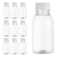 thumbnail image 7 of Nestingho 10pcs Plastic Empty Juice Bottles Reusable Water Bottles with Caps Clear Drink Containers 100ml Plastic Juice Bottles, 7 of 7