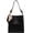 Black, variant on Women's Tote Handbags Large Capacity Work PU Leather Bucket Purse Designer Satchel Hobo Shoulder Bags
