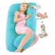 thumbnail image 1 of Almohada De Embarazo Lactancia Jumbo Premium +regalo, 1 of 1