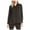 Black - black, variant on Karen Kane Womens Crossover Hem Pullover Blouse, Black, Small