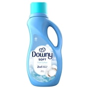 Downy Liquid Laundry Fabric Softener and Conditioner, Cool Cotton Scent, 44 fl oz, 60 Loads