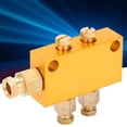 thumbnail image 4 of Adjustable Brass Lube Piston Separator Divider Valve Lubrication System TKType Oil Distributor Machinery, 4 of 7