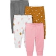 thumbnail image 1 of Pantalones Simple Joys de Carter's Baby Girls de 18 meses (paquete de 4), 1 of 5