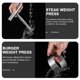 thumbnail image 3 of Luxshiny Herramienta Manual Para Hamburguesas Con Base De Acero Resistente Y Compacto, 3 of 8