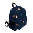 thumbnail image 2 of FORMRS School Backpack with Front Zippered Pocket 12" Student Travel Daypack, Christmas Whimsy, 2 of 6
