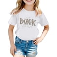 thumbnail image 1 of Kureaily Stylish Girls Tops For Everyday Wear Loose Fit Tees & Shirts For Ages 3 16 Perfect For Spring And Summer Easy To Clean Great For, 1 of 4