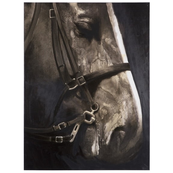 Yosemite Home Decor "Strength" Wood Gallery Wrapped Wall Art in Brown