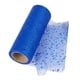 thumbnail image 1 of Cinta de malla de tul de 10 yardas, cómoda, transpirable, ligera, con purpurina. Azul profundo, 1 of 9