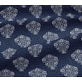 thumbnail image 4 of oneOone Cotton Jersey & Blue Fabric Swirl & Tree Block Fabric For Sewing Printed Craft Fabric By The Yard 58 Inch Wide, 4 of 4