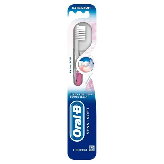 Oral-B Sensi-Soft Toothbrush, Ultra Soft, 1 Count