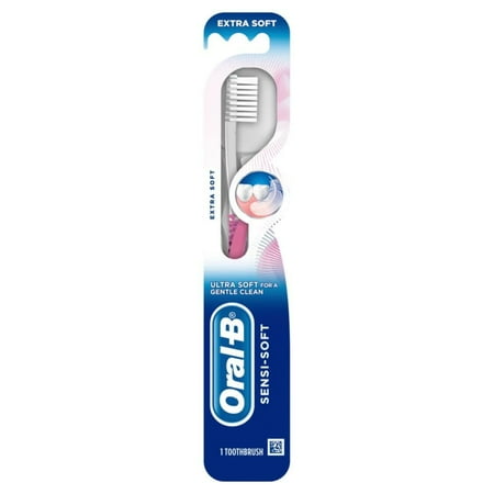 Oral-B Pro Clean Cross Action Toothbrushes, Deep Plaque Removal, Soft, 2 Count