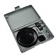 thumbnail image 1 of Kit de sierra de corona, juego completo de 19 a 127 mm, acero al carbono de primera calidad tratado térmicamente para mayor durabilidad y resistencia al óxido, incluye mandriles, placa de, 1 of 5