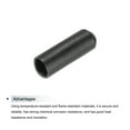 thumbnail image 4 of Uxcell 15Pcs Heat Shrink End Cap 8mm ID x 25mm L 2:1 Ratio Heat Shrink Tube Cap Black, 4 of 5