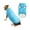 Blue_03#716, variant on Warm Dog Winter Coat, Waterproof Windproof Pet Jacket with Soft Fleece Lining, Adjustable Vest for Small to Medium Dogs ,Blue L