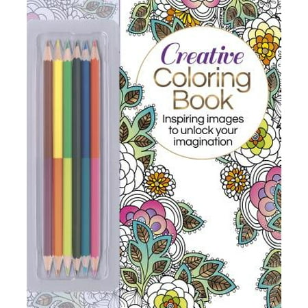- The Creative Coloring Book (Book & Colored Pencils Set) : Inspiring Images to Unlock Your Imagination
