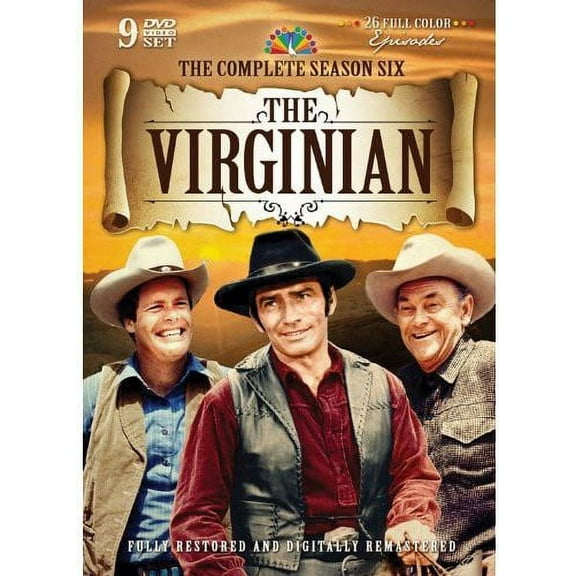 The Virginian: The Complete Sixth Season (DVD), Timeless Media, Drama