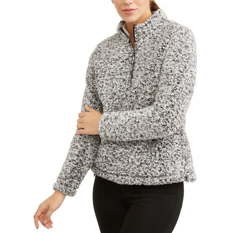Walmart time and tru snow tipped fleece jacket sale
